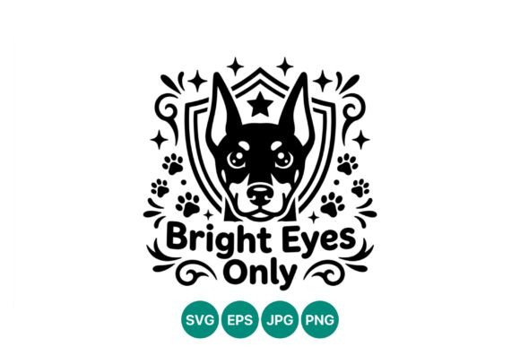 Bright Eyes Dog Face Vector Art: A Versatile Graphic Design Asset for Modern Marketing