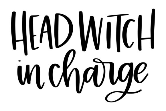 Head Witch in Charge Embroidery Design Review