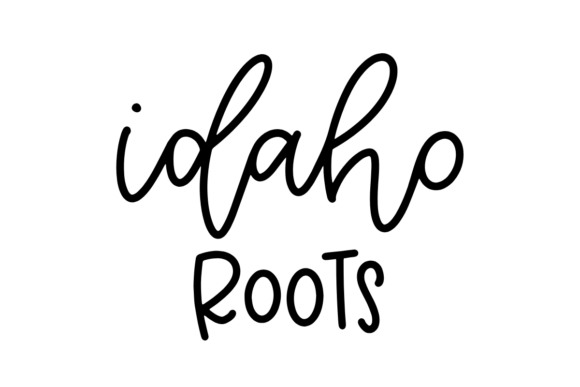 Idaho Roots Home: A Versatile Graphic Design Asset for Bloggers and Publishers