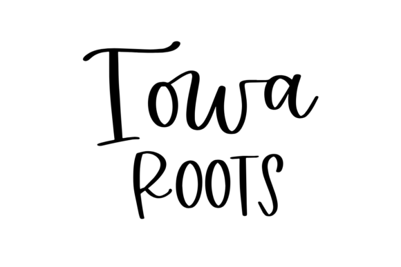Iowa Roots: A Graphic Design Asset for Crafts and Local Branding