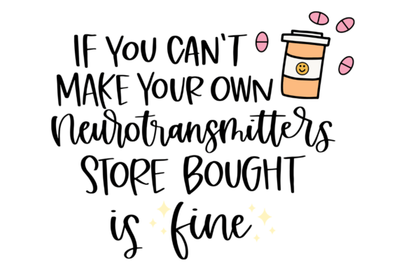 Mental Health Neurotransmitters: A Graphic Design Asset That Balances Humor and Branding