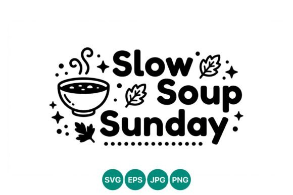 Slow Soup Sunday Cozy Autumn Vector Review for Real Embroidery Projects