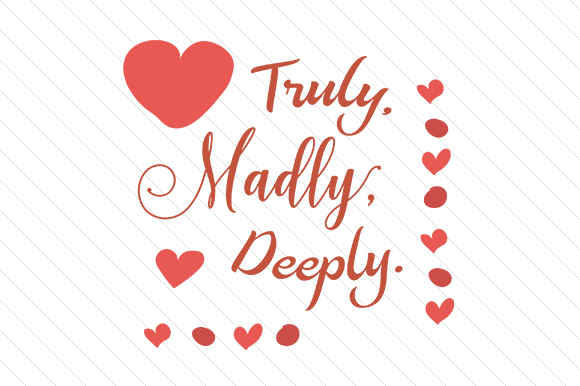 Truly Madly Deeply Crafts Freebies