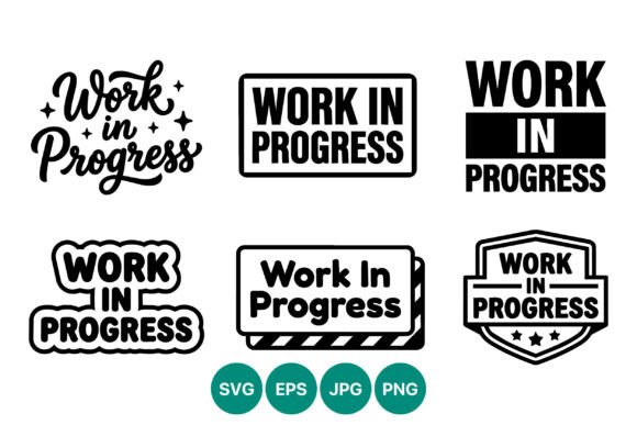Work in Progress Phrase Script Bold Review for Real Projects