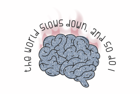 World Slows Down SVG: A Versatile Graphic for Crafts and Handmade Creations